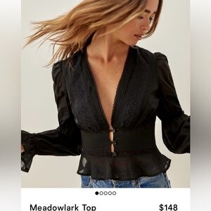 reformation black top